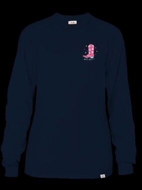 SIMPLY SOUTHERN WALK BY FAITH BOOTS LONG SLEEVE T-SHIRT